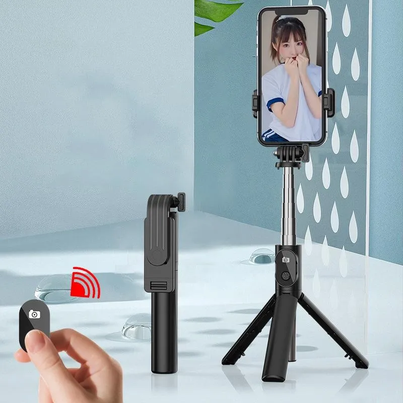 Perche À Selfie Bluetooth Pliable Rotation 360° Durable